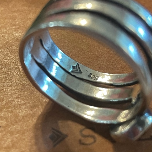 Silpada R1278 Flower and Swirl Smoky Quartz Ring SIZE 7 - Picture 15 of 16